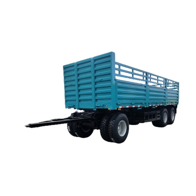 Tri Axles Fence Full Drawbar Trailer