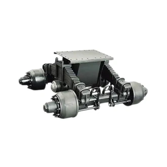 Bogie Suspension with Low Mounting Plate