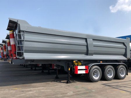 Advantages of Tri Axle Dump Semi Trailer