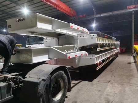Lowbed Semi Trailer Will Be Send To Mali