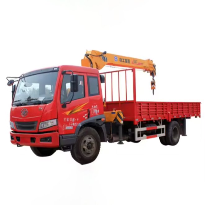 FAW 4x2 Mounted Crane Truck