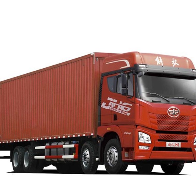 FAW JH6 8x4 Closed Box Truck