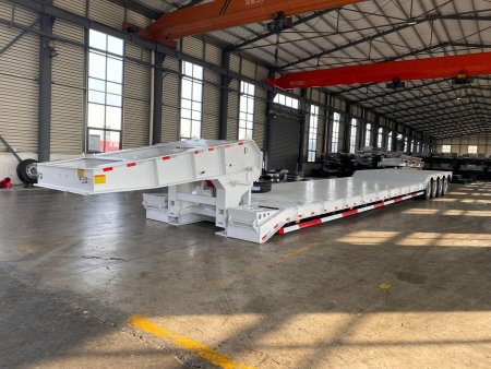 4 Axle Removable Gooseneck Trailer will be Shipped