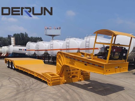 What is the difference between flatbed semi-trailer and lowbed semi-trailer?