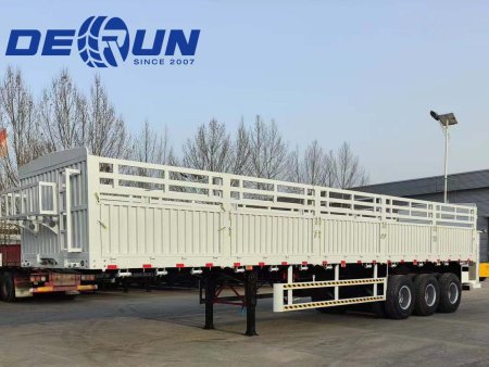 3 Axles Fence Semi Trailer Will be Shipped to Ethiopia