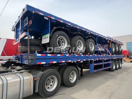 3units dropside trailer will export to Algeria