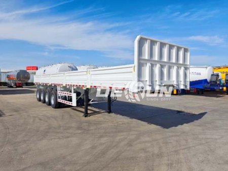 Derun Vehicle Side Wall Semi-trailer Shipped To Guinea