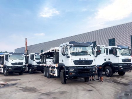 HOWO TX Cargo Truck will be Shipped to Djibouti