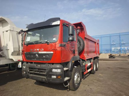 SINOTRUK HOWO TX Dump Truck Ready to Ghana