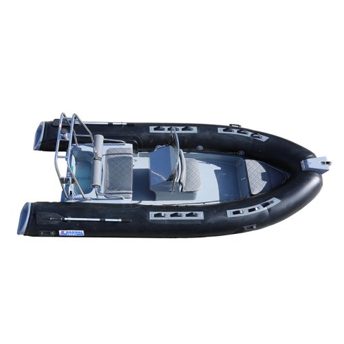 480B gray shell black PVC Hypalon Sport Cabin Cruiser Boat