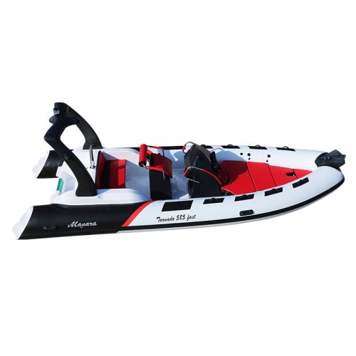 580B Black Rafting Hypalon Sport Rib Boat