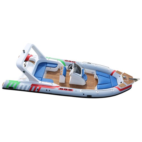 760 Light Gray Yacht Rib Fishing Fiberglass Boat