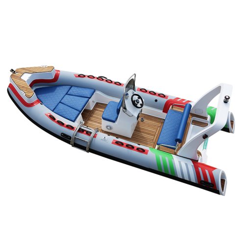 550B light gray Inflatable Rib Boat