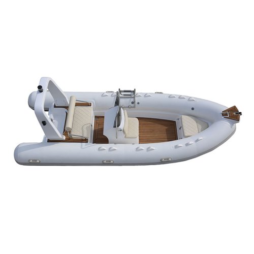 500 white PVC Sport Rib Boat