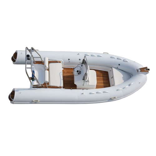 480b White Racing Rafting Hypalon Sport Rib Boat