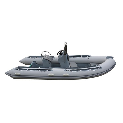 520A gray shell light gray PVC Rib Boat