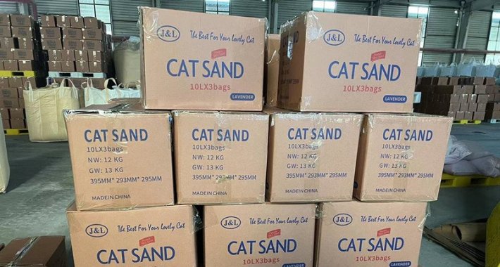 Silica Gel Cat Litter Loading Container