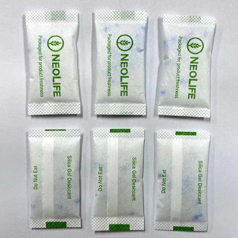 2g silica gel desiccant blue indicator