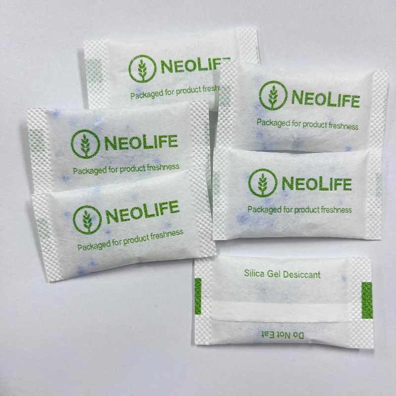 silica desiccant with blue indicator