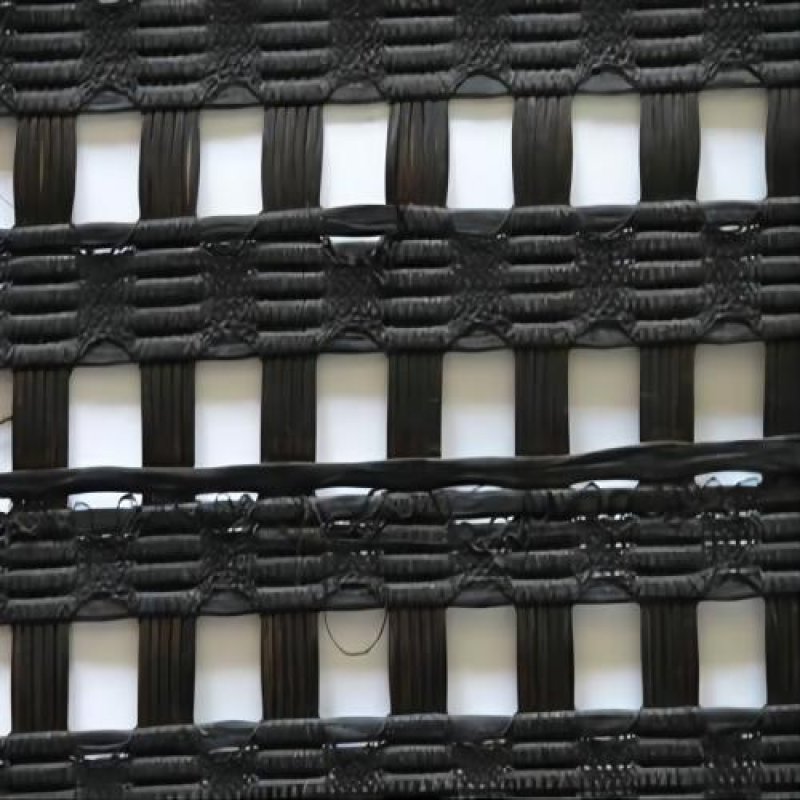 Polyester Warp Knitted Geogrid 80KN