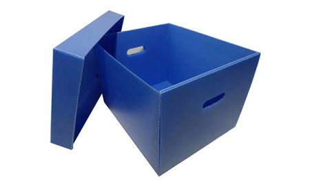 PP Corrugated Plastic Round Waste Bin