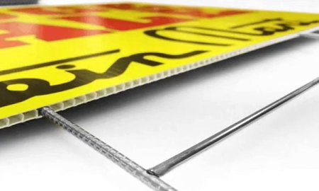 Plastic Hollow Twin Wall Plastic Sign