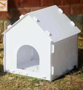 Custom Recyclable Foldable Coroplast Plastic Pet House Gains Popularity in the Global Pet Products Industry