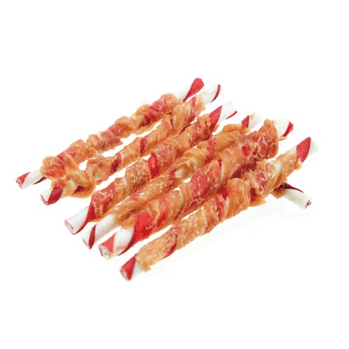 PE14｜Chicken Wrapped Colourful Twisted Rawhide