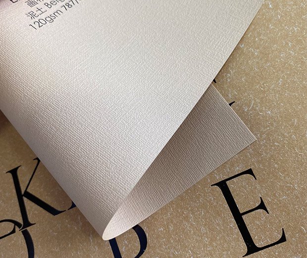 Custom Color Canvas Embossed Cover Stock in Bulk 