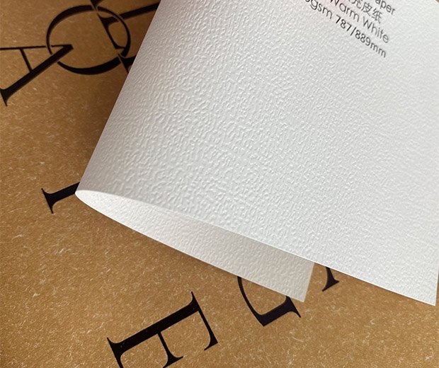 Factory Direct Satin Finish Leatherlike Paper Roll for High-Speed Packaging Lines