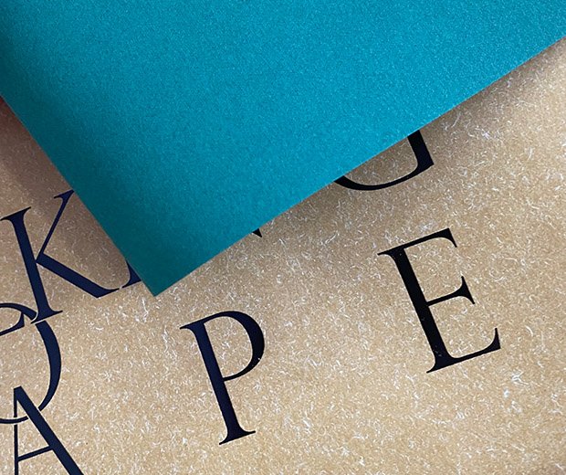 Matte Black FibraCore™ Through-Dyed Premium Wrapping Paper Wholesale for Luxury Rigid Boxes
