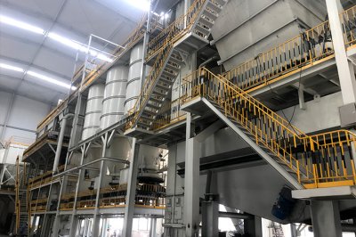 Casting process - clay sand production line