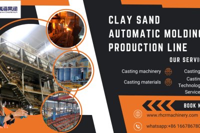 Fully automatic clay sand production line