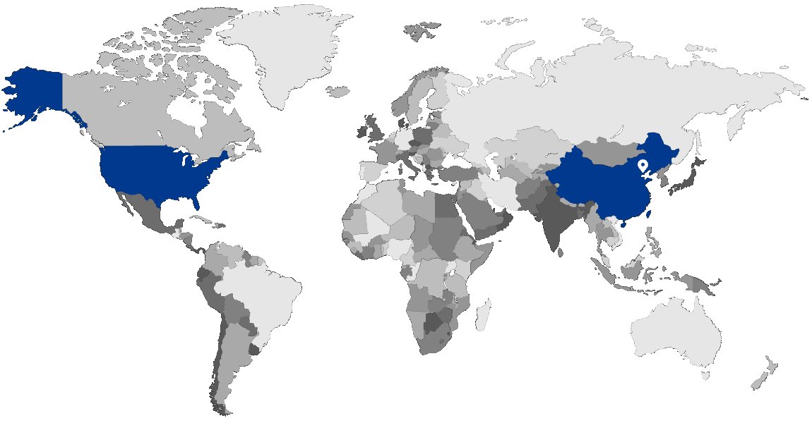 Client's map