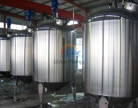 Single Shaft Mixing Tank