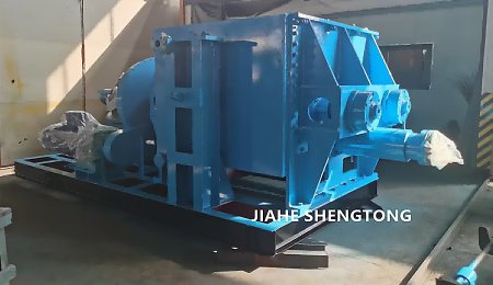Explosion-proof 1500L Adhesive Sigma Mixer With Extruder Finished Painting 