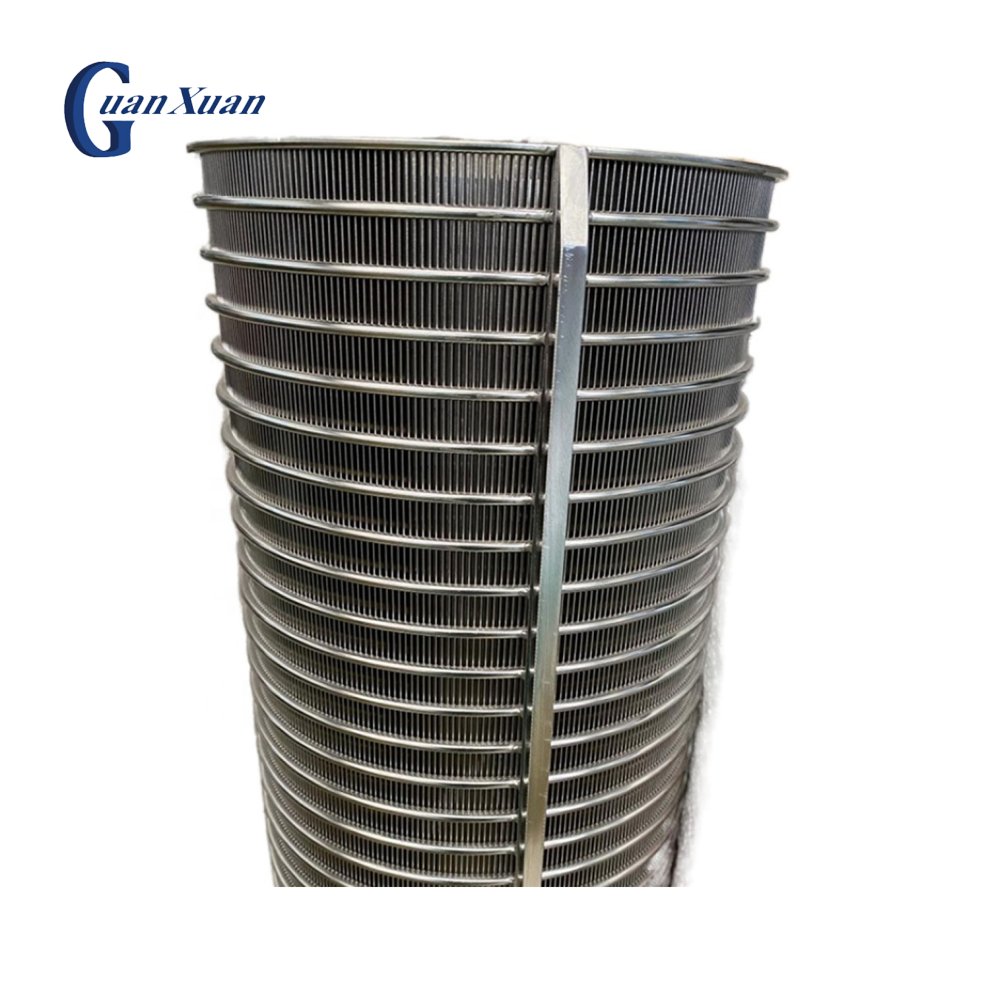 Wedge wire screen for water treatment