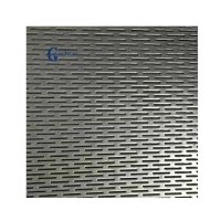 Slot perforated sheet