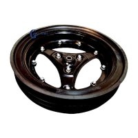 GX-010101012  3-Spoke Hollowed-Out Wide Depth-Limiting Wheel