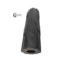 Hexagon Holes Spiral rubber rollers - Left