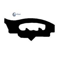 GX-010101011  3-Spoke Hollowed-Out Wide Depth-Limiting Wheel