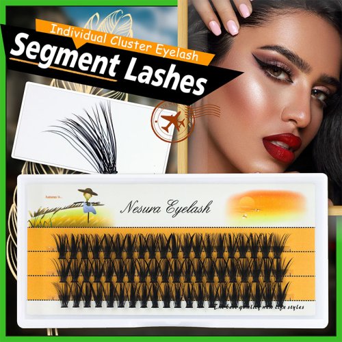 Wholesale New Design 8mm -16mm Diy Pre Cut Eyelash Segment Lash Extension Kit Custom Private Label
