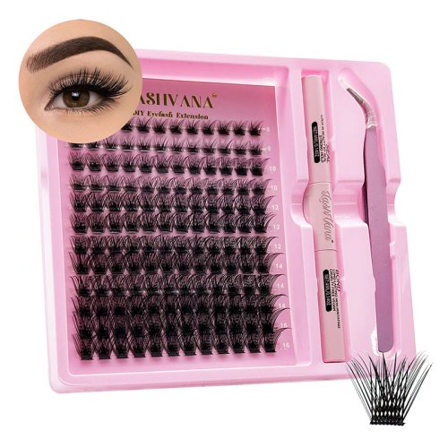 New Trend Private Label Pre-cut Lashes Wholesale Volume Individual Eyelash Faux Mink Cluster Lashes