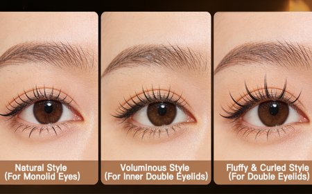 False Eyelashes for Monolid, Hooded & Double Eyelids