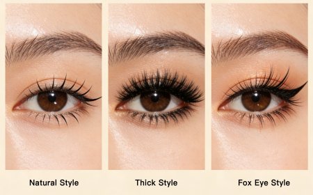 How to Choose Natural, Thick & Fox Eye False Eyelashes