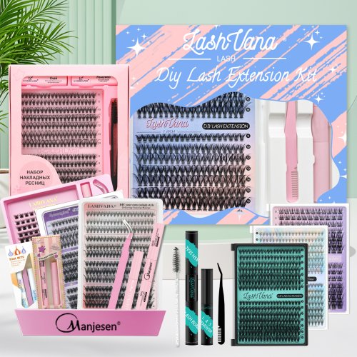 Wholesale DIY Lash Extension Kits - OEM Cluster Lashes