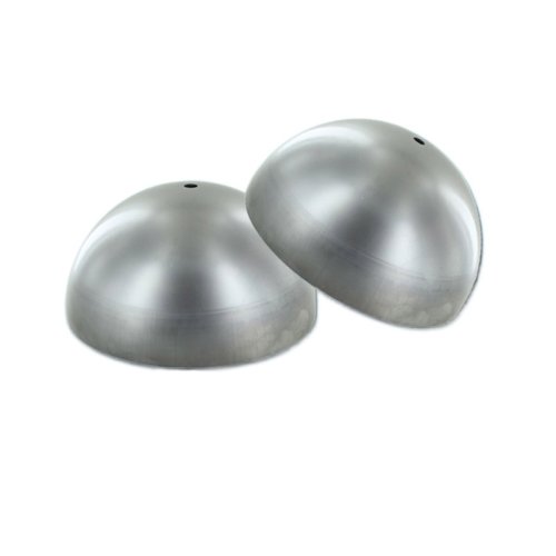 Custom metal stamping deep drawing gas sampling can passivation stainless steel canisters half shell