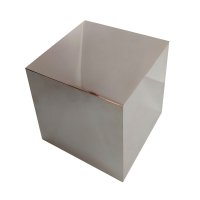 free sample Kailai Product metal welding hollow cube Mirror polishing