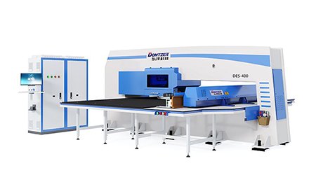 DES-400 Turret Punch Press Machine and DES-1400 Truss Style Automatic Panel Bender Delivery To St.Petersburg