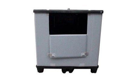 Caja KTP de contenedor de funda de paleta de panal de PP